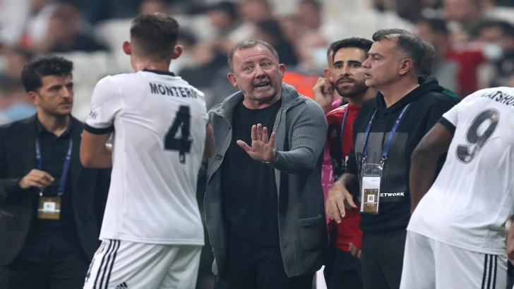 Besiktas coach Sergen Yalcin